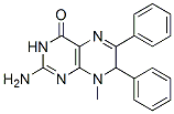 2-Amino-7,8-dihydro-8-methyl-6,7-diphenyl-4(3H)-pteridinone CAS#: 2454-79-7