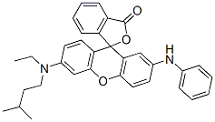 2'-Anilino-6'-(N-ethyl-N-isopentylamino)spiro[phthalide-3,9'-[9H]xanthene] CAS#: 105893-61-6