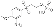2-Anisidine-4-?-hydroxyethylsulfonesulfateester CAS#: 10079-20-6