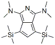 2-Azapentalene, 1,3-bis(dimethylamino)-4,6-bis(trimethylsilyl)- CAS#: 113035-27-1