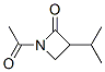 2-Azetidinone, 1-acetyl-3-(1-methylethyl)- (9CI) CAS#: 111463-22-0