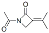 2-Azetidinone, 1-acetyl-3-(1-methylethylidene)- (9CI) CAS#: 111463-26-4