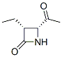2-Azetidinone, 4-acetyl-3-ethyl-, (3R-cis)- (9CI) CAS#: 103289-68-5