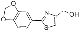 (2-BENZO[1,3]DIOXOL-5-YL-THIAZOL-4-YL)-METHANOL CAS#: 248249-56-1