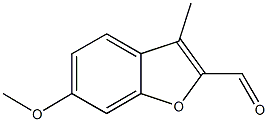 2-BENZOFURANCARBOXALDEHYDE, 6-METHOXY-3-METHYL- CAS#: 10410-28-3