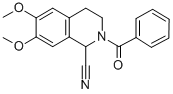 2-BENZOYL-1-CYANO-6,7-DIMETHOXY-1,2,3,4-TETRAHYDROISOQUINOLINE, 97 CAS#: 10174-83-1