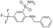2-BENZYLAMINO-5-TRIFLUOROMETHYL-BENZENESULFONAMIDE CAS#: 1698-38-0