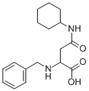 2-BENZYLAMINO-N-CYCLOHEXYL-SUCCINAMIC ACID CAS#: 107328-14-3