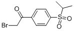 2-BROMO-1-(4-(ISOPROPYLSULFONYL)PHENYL)ETHANONE CAS#: 100126-06-5