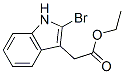 (2-BROMO-1H-INDOL-3-YL)ACETIC ACID ETHYL ESTER CAS#: 1912-37-4