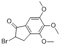 2-BROMO-2,3-DIHYDRO-4,5,6-TRIMETHOXY-1H-INDEN-1-ONE CAS#: 111859-48-4