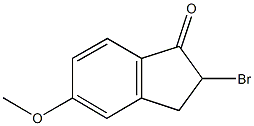 2-BROMO-2,3-DIHYDRO-5-METHOXY-1H-INDEN-1-ONE CAS#: 29278-11-3