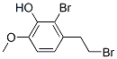 2-BROMO-3-(2-BROMOETHYL)-6-METHOXYPHENOL CAS#: 105728-94-7