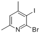 2-BROMO-3-IODO-4,6-DIMETHYLPYRIDINE CAS#: 104830-09-3