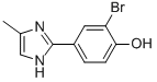 2-BROMO-4-(4-METHYL-1H-IMIDAZOL-2-YL)-PHENOL CAS#: 102151-30-4