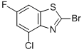 2-BROMO-4-CHLORO-6-FLUOROBENZOTHIAZOLE CAS#: 210834-97-2