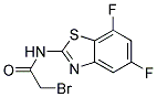 2-(BROMOACETAMIDO)-5,7-DIFLUORO-1,3-BENZOTHIAZOLE CAS#: 219499-50-0