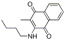 2-(BUTYLAMINO)-3-METHYLNAPHTHALENE-1,4-DIONE CAS#: 18690-80-7
