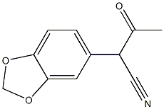 2-(Benzo[d][1,3]dioxol-5-yl)-3-oxobutanenitrile CAS#: 24966-30-1