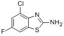 2-Benzothiazolamine,4-chloro-6-fluoro-(9CI) CAS#: 210834-98-3