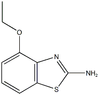 2-Benzothiazolamine,4-ethoxy-(9CI) CAS#: 15850-79-0