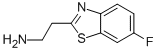 2-Benzothiazoleethanamine,6-fluoro-(9CI) CAS#: 210428-33-4