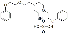 2-[Bis[2-(2-phenoxyethoxy)ethyl]amino]ethanethiol sulfate CAS#: 21220-80-4