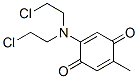 2-[Bis(2-chloroethyl)amino]-5-methyl-2,5-cyclohexadiene-1,4-dione CAS#: 2158-70-5