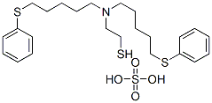 2-[Bis[5-(phenylthio)pentyl]amino]ethanethiol sulfate CAS#: 21220-81-5