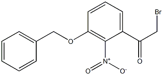 2-BroMo-1-[2-nitro-3-(phenylMethoxy)phenyl]ethanone CAS#: 224044-61-5
