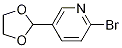 2-BroMo-5-(1,3-dioxolan-2-yl)pyridine CAS#: 220904-17-6