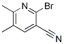 2-BroMo-5, 6-diMethyl-pyridine-3-carbonitrile CAS#: 113124-06-4