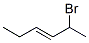 2-Bromo-3-hexene CAS#: 21964-20-5