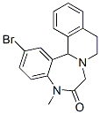 2-Bromo-5,9,10,14b-tetrahydro-5-methylisoquino[2,1-d][1,4]benzodiazepin-6(7H)-one CAS#: 19007-20-6