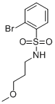 2-Bromo-N-(3-methoxypropyl)benzenesulphonamide CAS#: 848906-56-9