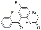 2-Bromo-N-[4-bromo-2-(2-fluorobenzoyl)phenyl]acetamide CAS#: 1647-74-1