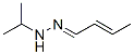 2-Butenal (1-methylethyl)hydrazone CAS#: 18631-71-5