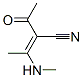 2-Butenenitrile, 2-acetyl-3-(methylamino)- (9CI) CAS#: 108161-07-5