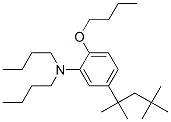 2-Butoxy-N,N-dibutyl-5-(1,1,3,3-tetramethylbutyl)aniline CAS#: 108780-97-8