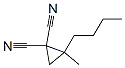 2-Butyl-2-methyl-1,1-cyclopropanedicarbonitrile CAS#: 16738-89-9