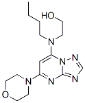 2-[Butyl[5-(4-morpholinyl)[1,2,4]triazolo[1,5-a]pyrimidin-7-yl]amino]ethanol CAS#: 100557-08-2