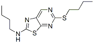 2-(Butylamino)-5-(butylthio)thiazolo[5,4-d]pyrimidine CAS#: 19844-53-2