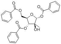 2-C-Methyl-1,3,5-tri-O-benzoyl-alpha-D-ribofuranoside CAS#: 16434-48-3