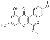 2-CARBETHOXY-5,7-DIHYDROXY-4'-METHOXYISOFLAVONE CAS#: 15485-76-4