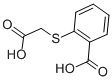 2-(CARBOXYMETHYLTHIO)BENZOIC ACID CAS#: 135-13-7