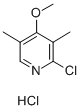 2-CHLORO-3,5-DIMETHYL-4-METHOXY PYRIDINE HYDROCHLORIDE CAS#: 110464-98-7
