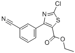 2-CHLORO-4-(3-CYANOPHENYL)-5-THIAZOLECARBOXYLIC ACID ETHYL ESTER CAS#: 209732-48-9