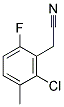 2-CHLORO-6-FLUORO-3-METHYLPHENYLACETONITRILE CAS#: 261762-94-1