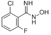 2-CHLORO-6-FLUORO-N-HYDROXY-BENZAMIDINE CAS#: 1643-74-9