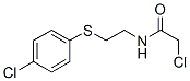 2-CHLORO-N-{2-[(4-CHLOROPHENYL)THIO]ETHYL}ACETAMIDE CAS#: 104864-59-7